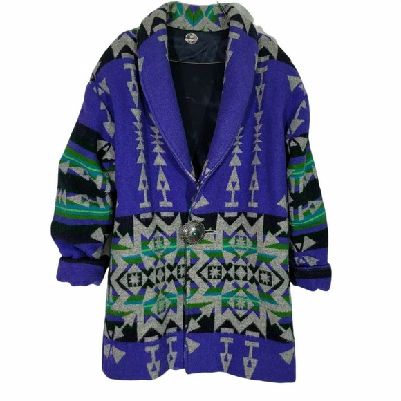 Chris O’Connell WOOL Camp Blanket Jacket COAT Sout